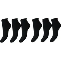 Fila Sneakersocken 3er Pack Schwarz 43-46