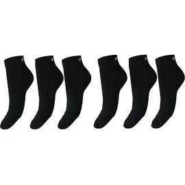 Fila Sneakersocken 3er Pack Schwarz 43-46