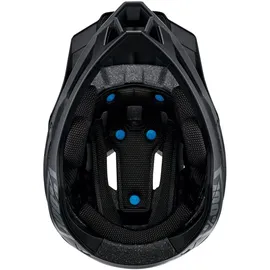 100% Trajecta Fidlock Fullface Helm-Schwarz-L