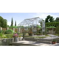 Vitavia Gewächshaus Jupiter 8300 Alu 8,3 m2 inkl. Fundament