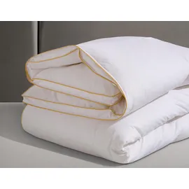 OBB Daunenbettdecke OBB "Emilias, Bettdecken für Sommer und Winter, Ganzjahresdecke", weiß, B:200cm L:220cm, Bezug: 100% Baumwolle. Füllung: 90% Daunen, 10% Federn, Bettdecken, Bettdecke 135x200 cm, 155x220 cm, weitere Größen, Made in Germany