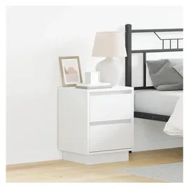 vidaXL Nachtschrank 2 pcs 39 x 34,5 x 50 cm Weiß
