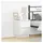 vidaXL Nachtschrank 2 pcs 39 x 34,5 x 50 cm Weiß