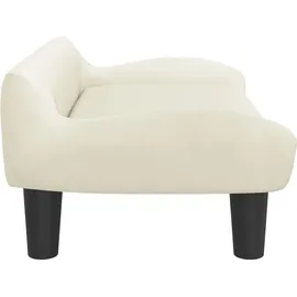 vidaXL Kindersofa vidaXL 70 x 40 x 24 cm Kiefer beige