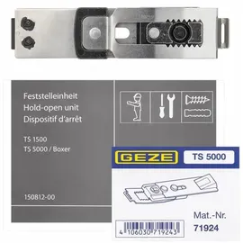 GEZE Rastfeststeller f.TS 3000/5000/Boxer Öffnungsw.max.130Grad