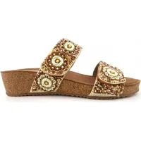 LAZAMANI Pantoletten für Damen Pantolette in Beige, Größe 41