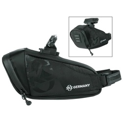 SKS Fahrradkorb Satteltasche „Racer Click 800“, 0,8 Liter, 190 x 75 x 100 mm, 150 g schwarz