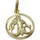 GALLAY Sternzeichen Wassermann Gold 15mm
