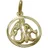 GALLAY Sternzeichen Wassermann Gold 15mm