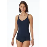 SCHIESSER Spaghettitop Personal Fit in nachtblau | Gr.: XL,