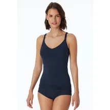 SCHIESSER Spaghettitop Personal Fit in nachtblau | Gr.: XL,