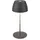 B.K.Licht Mini LED Tischlampe Kunststoff 8x20 cm Akku Dimmbar Anthrazit