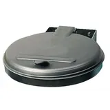 VAR Abfallsammler 120 l Silber