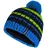 TROLLKIDS Hafjell Bommelmütze Blau/Grün 54