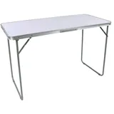 VCM Galdas Gartentisch 110 x 53 x 70 cm Weiß