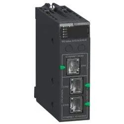 Schneider Electric BMENOC0321C Modicon M580 Stat.-Router-Modul, 3 Subnetze, EtherNet/IP, Modbus TCP, EA-Scanner, Schutzlackierung