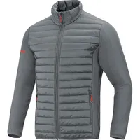 Jako Premium Hybridjacke steingrau XL