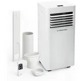 TROTEC Klimagerät PAC 2020 E WiFi – 3-in-1 mobiles Klimagerät mit 2,1 kW Kühlleistung, Entfeuchter & Ventilator, inkl. Fernbedienung, Abluftschlauch, Timer, WLAN – energieeffizient, kompakt