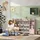 aiyaplay Kinderregal mit 8 Boxen 140 x 30 x 90 cm MDF rosa
