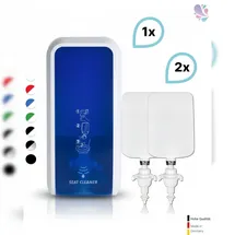 Blanc HYGIENIC Seifenspender Blanc 2x 1L Blau
