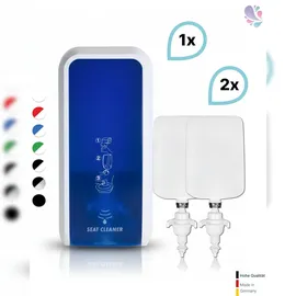 Blanc HYGIENIC Seifenspender Blanc 2x 1L Blau