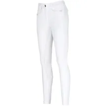 Pikeur Laure DuraGrip Ganzbesatz Reithose Damen 40 Weiß