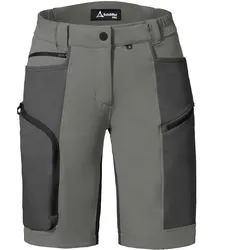 Damen Stretch-Shorts "MASCHINE" - 36 - grau