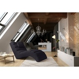 99rooms Relaxliege Hollywood, Relaxliege, Liegesessel, Kissen schwarz