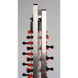 CombiSteel Teller Regal Trolley Zusammenklapbar 48