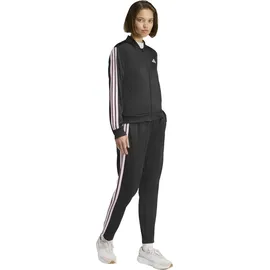 adidas Essentials 3-Stripes Trainingsanzug Black/Clpink M
