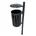 Abfallbehälter 135 49 cm schwarz
