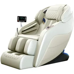 Massage Stuhl Massagesessel mit Klopfen Kneten Luft-Massage-System 3D Hi-Fi Bluetooth A53L