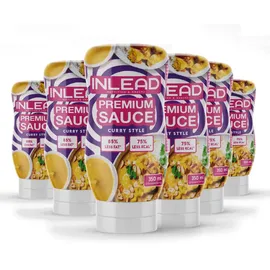 INLEAD Premium Sauce, 6 x 350 ml Flasche, Curry Style