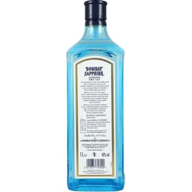 Bombay Sapphire 40% vol 1 l