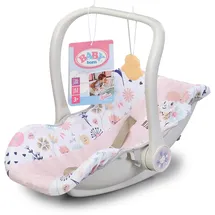 Zapf Creation Puppenzubehör Babyschale Blumen rosa 838518