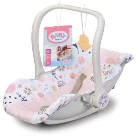 Zapf Creation Puppenzubehör Babyschale Blumen rosa 838518