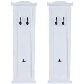 MCW Wandgarderobe H33 109 x 28 x 4 cm Weiß