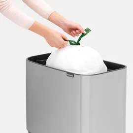 Brabantia Bo Touch Bin 34 l matt steel fingerprint proof