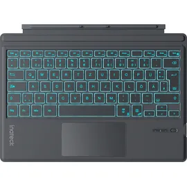 Inateck Surface Pro Tastatur für Surface Pro 7/7+/6/5/4 Grau