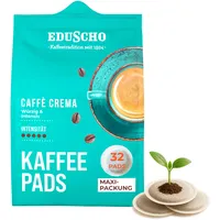 Eduscho Caffè Crema 32 Kaffeepads, würzig und intensiv