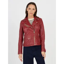 JCC Lederjacke rot M