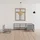 vidaXL Garten-Lounge-Set 5-tlg. grau Kiefer
