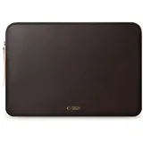TECH-PROTECT Fleece-Laptoptasche 13-14′′ - Braun