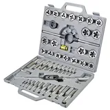 TOOLCRAFT TO-7199877 Gewindeschneidsatz 45teilig HSS metrisch M6, M8, M10, M12, M14, M16, M18, M20, M22, M24