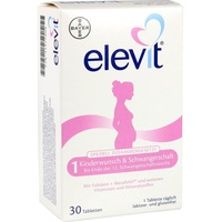 Bayer Elevit 1 Kinderwunsch & Schwangerschaft Tabletten