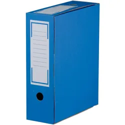 VEPATIM 20x Archiv-Ablagebox 315x96x260mm wiederverschließbar blau