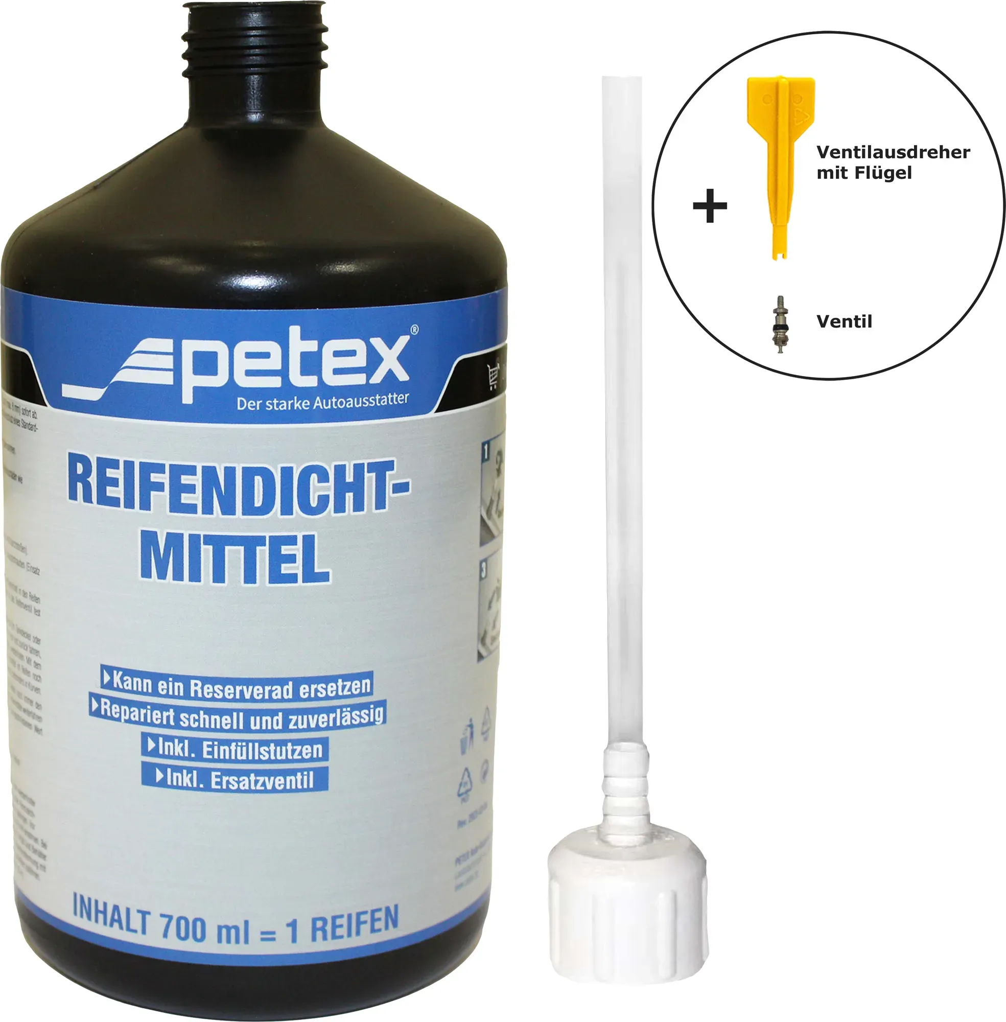 Petex Reifendichtmittel 700 ml