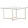 venture home Hybrid Couchtisch Glas.