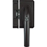 ABUS Fenster-Zusatzsicherung FO500N AL0089 - Fensterschloss mit Druckzylinder, gleichschließend