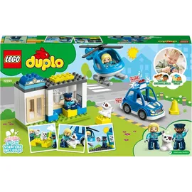 LEGO Duplo Polizeistation mit Hubschrauber 10959